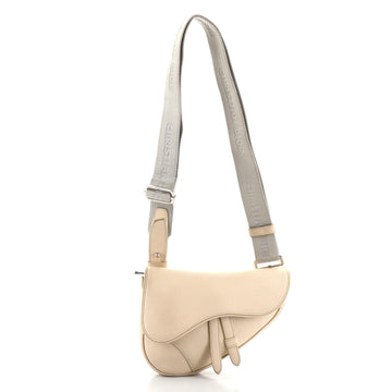 Christian Dior Saddle Crossbody Bag Leather Mini