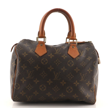 Louis Vuitton Speedy Handbag Monogram Canvas 25