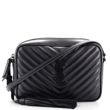 Saint Laurent Lou Camera Bag Matelasse Chevron Leather Small