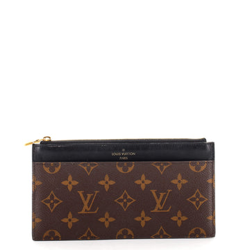 Louis Vuitton Slim Purse Monogram Canvas