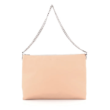 Celine Trio Chain Clutch Leather