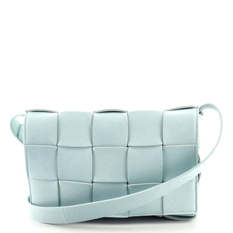 Bottega Veneta Cassette Crossbody Bag Maxi Intrecciato Leather