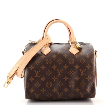 Louis Vuitton Speedy Bandouliere Bag Monogram Canvas 25