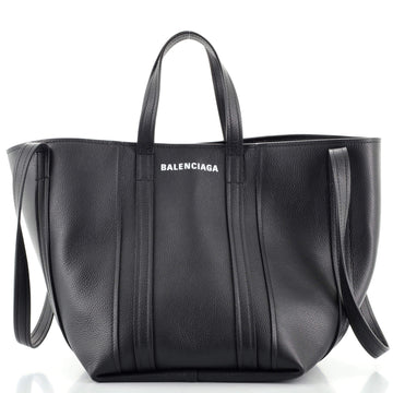 Balenciaga Laundry Cabas Tote Leather Small