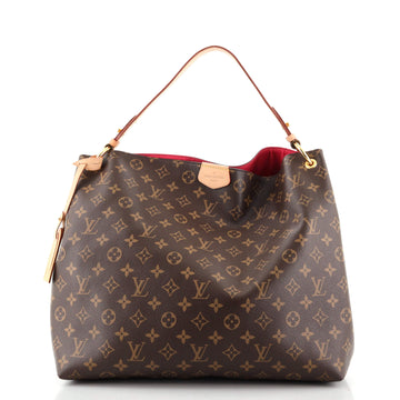 Louis Vuitton Graceful Handbag Monogram Canvas MM