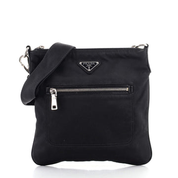 Prada Front Pocket Messenger Bag Tessuto Medium