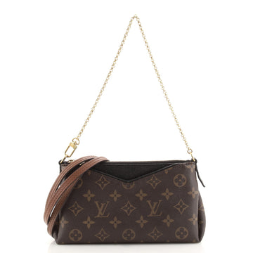 Louis Vuitton Pallas Clutch Monogram Canvas