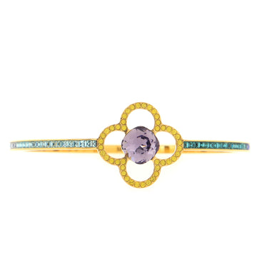 Louis Vuitton Eye Candy Fleur Ronde Bracelet Metal and Crystal