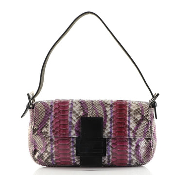 Fendi Baguette Bag Python