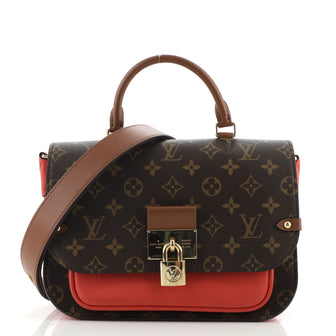 Louis Vuitton Vaugirard Handbag Monogram Canvas with Leather