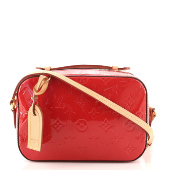 Louis Vuitton Santa Monica Crossbody Bag Monogram Vernis