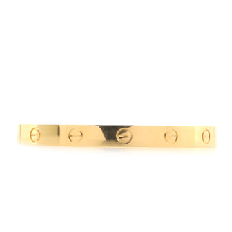Cartier Love Cuff Bracelet 18K Yellow Gold