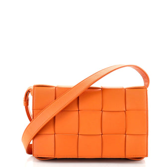 Bottega Veneta Cassette Crossbody Bag Maxi Intrecciato Leather