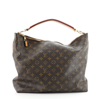 Louis Vuitton Sully Handbag Monogram Canvas MM