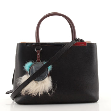 Fendi 2Jours Monster Mirror Bag Leather Petite