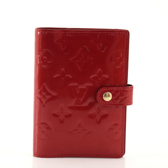 Louis Vuitton Ring Agenda Cover Monogram Vernis PM