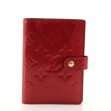 Louis Vuitton Ring Agenda Cover Monogram Vernis PM