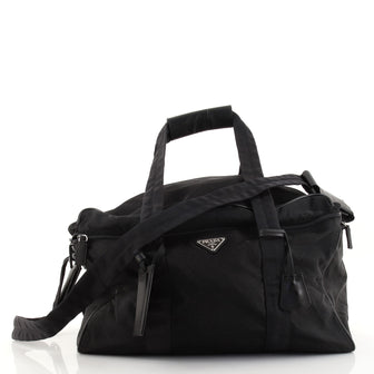 Prada Weekender Duffle Bag Tessuto Large