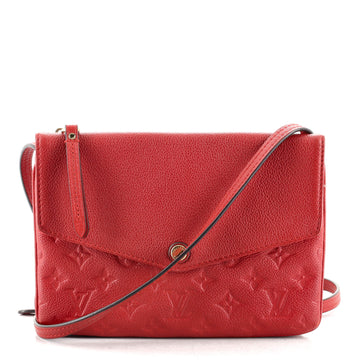 Louis Vuitton Twice Handbag Monogram Empreinte Leather