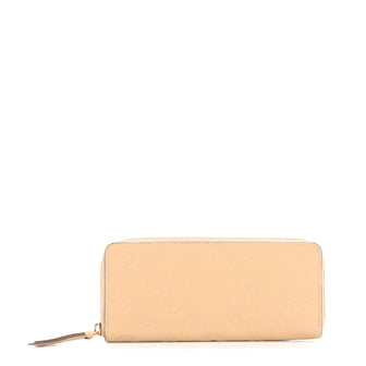Louis Vuitton Clemence Wallet Monogram Empreinte Leather