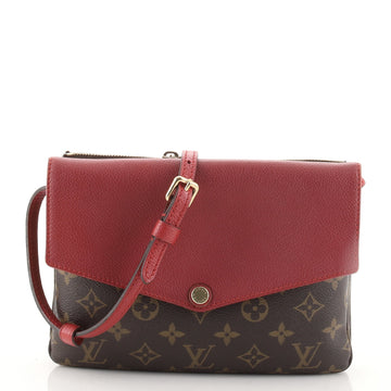 Louis Vuitton Twice Handbag Monogram Canvas