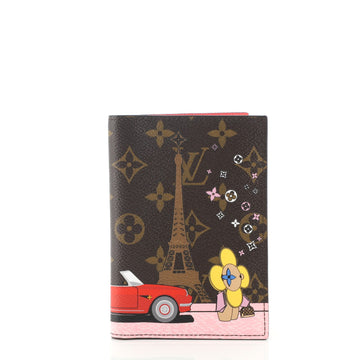 Louis Vuitton Passport Cover Limited Edition Vivienne Xmas Monogram Canvas