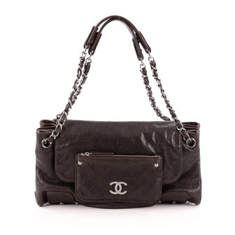 Chanel Pocket in the City Tote Caviar East West