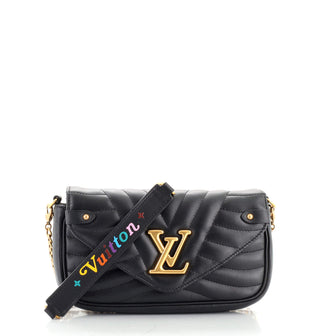 Louis Vuitton New Wave Chain Pochette Quilted Leather