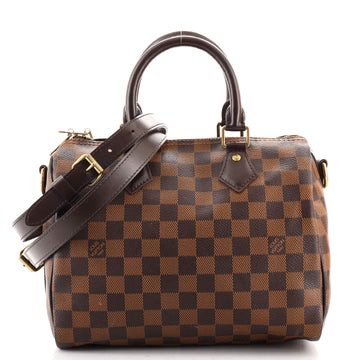 Louis Vuitton Speedy Bandouliere Bag Damier 25