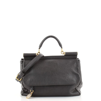 Dolce & Gabbana Soft Miss Sicily Bag Leather Medium