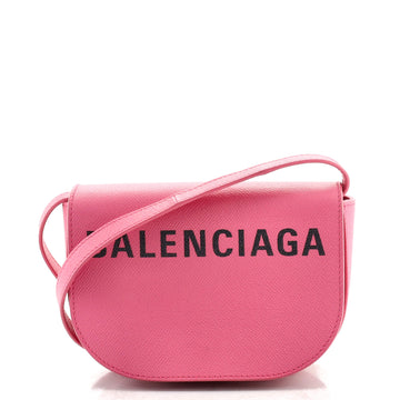 Balenciaga Logo Ville Day Bag Leather XS