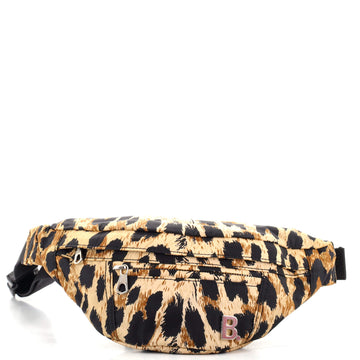 Balenciaga B. Dot Waist Bag Printed Nylon
