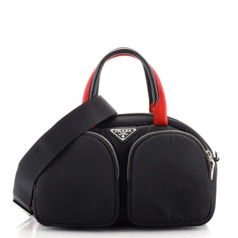Prada Cargo Bowler Bag Nylon