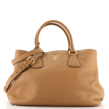 Prada Convertible Shopping Tote Vitello Daino Medium