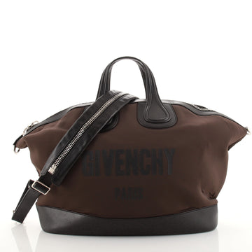 Givenchy Nightingale Satchel Nylon and Leather Large