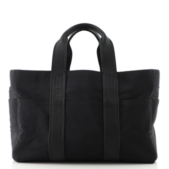 Hermes Acapulco Tote Nylon and Leather MM