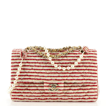 Chanel Coco Sailor Flap Bag Quilted Jersey Medium