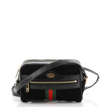 Gucci Ophidia Shoulder Bag Suede Mini