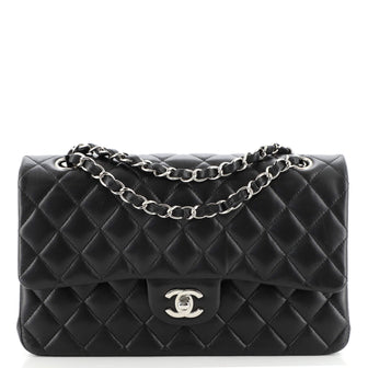 Chanel Classic Double Flap Bag Quilted Lambskin Medium