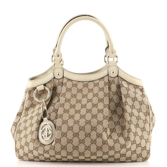Gucci Sukey Tote GG Canvas Medium