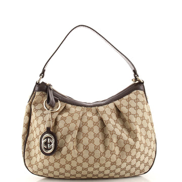 Gucci Sukey Hobo GG Canvas Medium
