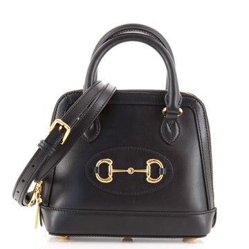 Gucci Horsebit 1955 Top Handle Bag Leather Mini