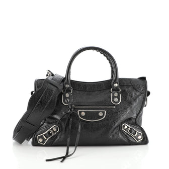 Balenciaga City Classic Metallic Edge Bag Leather Mini