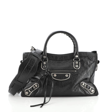 Balenciaga City Classic Metallic Edge Bag Leather Mini