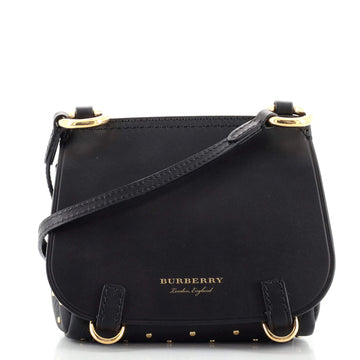 Burberry Bridle Saddle Bag Studded Leather Baby