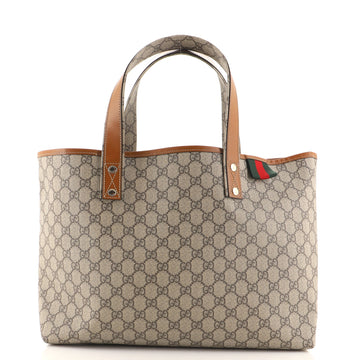 Gucci Web Loop Tote GG Coated Canvas Medium