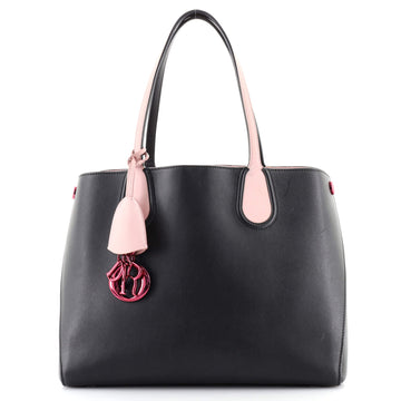 Christian Dior Addict Shopping Tote Leather Small