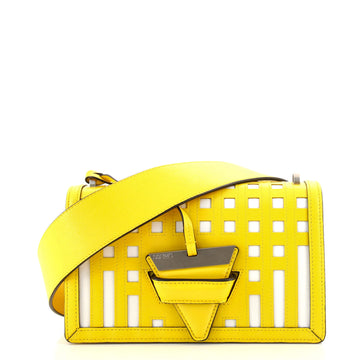 Loewe Barcelona Shoulder Bag Cut Out Leather Small