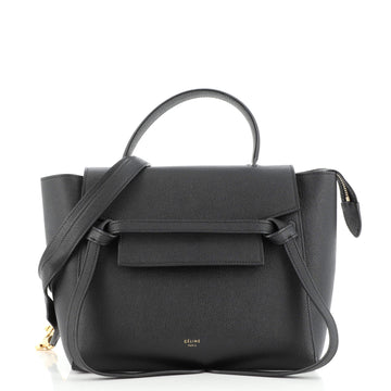 Celine Belt Bag Textured Leather Micro