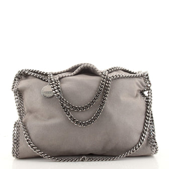Stella McCartney Falabella Fold Over Bag Shaggy Deer